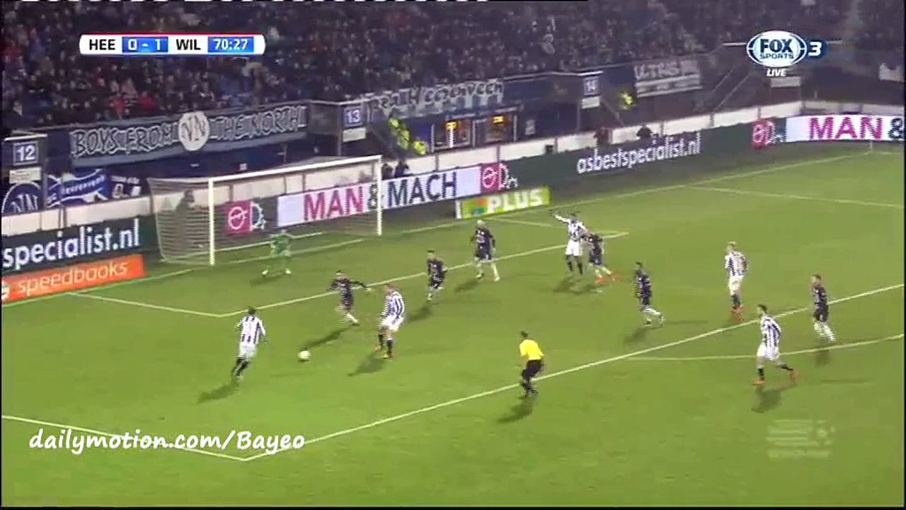 Arber Zeneli Goal HD - Heerenveen 1-1 Willem II - 23-01-2016