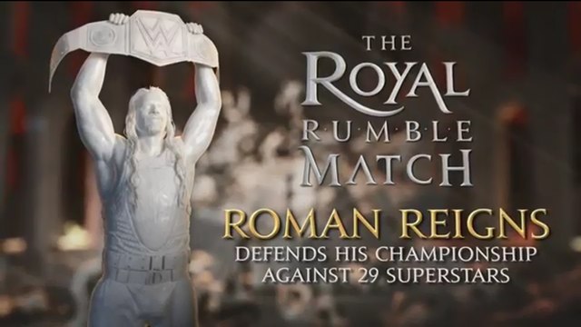 WWE Royal Rumble 2016_Roman Reigns vs All 29 WWE Superstar_ Roman Reigns, Brock Lesner, Sheamus, John Cena, Kane