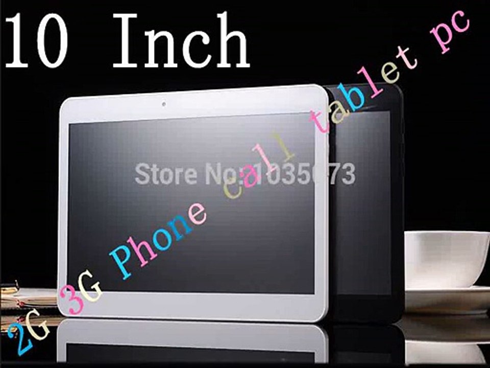 10 Inch MTK6572 Dual SIM Card Dual Core 1.2CHz Android 4.2 1GB RAM 8G ROM GPS 1pcs 2G 3G Phone call tablet pc with Free shipping-in Tablet PCs from Computer