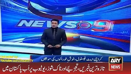 ARY News Headlines Today 24 January 2016, Karachi Eat food Festival -