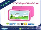 Newest YL70 Dual core kids Tablet 7 android 4.2 512MB 4GB WiFi Dual Camera Capacitive screen Boy and Girl Gift Free-in Tablet PCs from Computer
