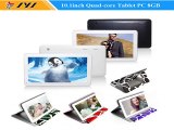 10.1inch 1024*600 MTK8127 Android 4.4 Quad Core Tablet PC 8GB KitKat Dual cameras Bluetooth WiFi GPS HDMI with Leather Case-in Tablet PCs from Computer