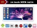10 inch MTK6572 Dual Core 1.2Ghz Android 4.2 WCDMA 3G Phone Call tablet pc GPS bluetooth Wifi Dual Camera 2 SIM Card Slot gifts-in Tablet PCs from Computer