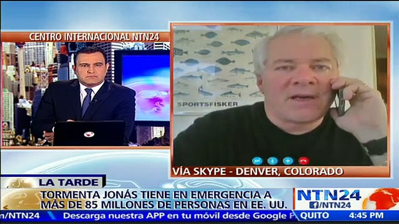 ¿Ya pasó el punto más fuerte de la tormenta ‘Jonás’ en EE.UU. o la situación se puede empeorar? Responde experto en NTN24