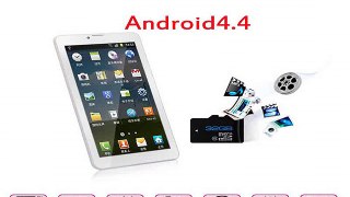 7 inch Tablet PC 3G Phablet GSM/WCDMA MTK8312 Dual Core 8GB Android 4.4 Dual Camera  GPS Phone Call WIFI Tablet-in Tablet PCs from Computer