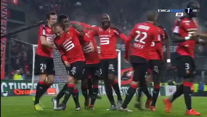 Rennes 1-0 GFC Ajaccio - 22-01-2016