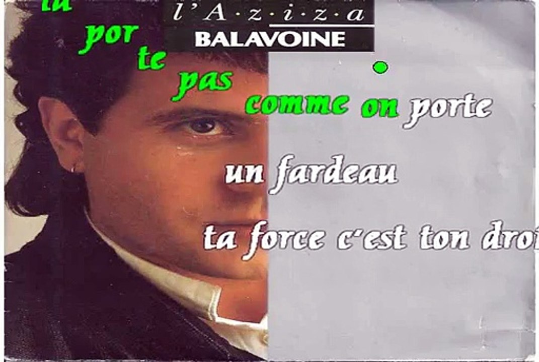 Daniel Balavoine L'aziza karaoké Joseph BULLA