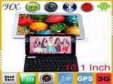 10.1inch 1024*600 MTk8382 Quad Core Tablets Android 4.4 KitKat 8GB Dual camera Bluetooth WiFi GPS HDMI US with wireless keyboard-in Tablet PCs from Computer