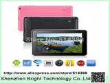 New Newest Model!9 Bluetooth Tablet PC Quad Core A33 8GB Android 4.4 Capacitive Touch Screen-in Tablet PCs from Computer