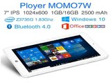 Intel Quad Core 1.83Ghz Windows 10 tablet pcs 7 inch IPS screen RAM 1GB ROM 16GB computer Games ultrabook laptop Ployer MOMO7W-in Tablet PCs from Computer
