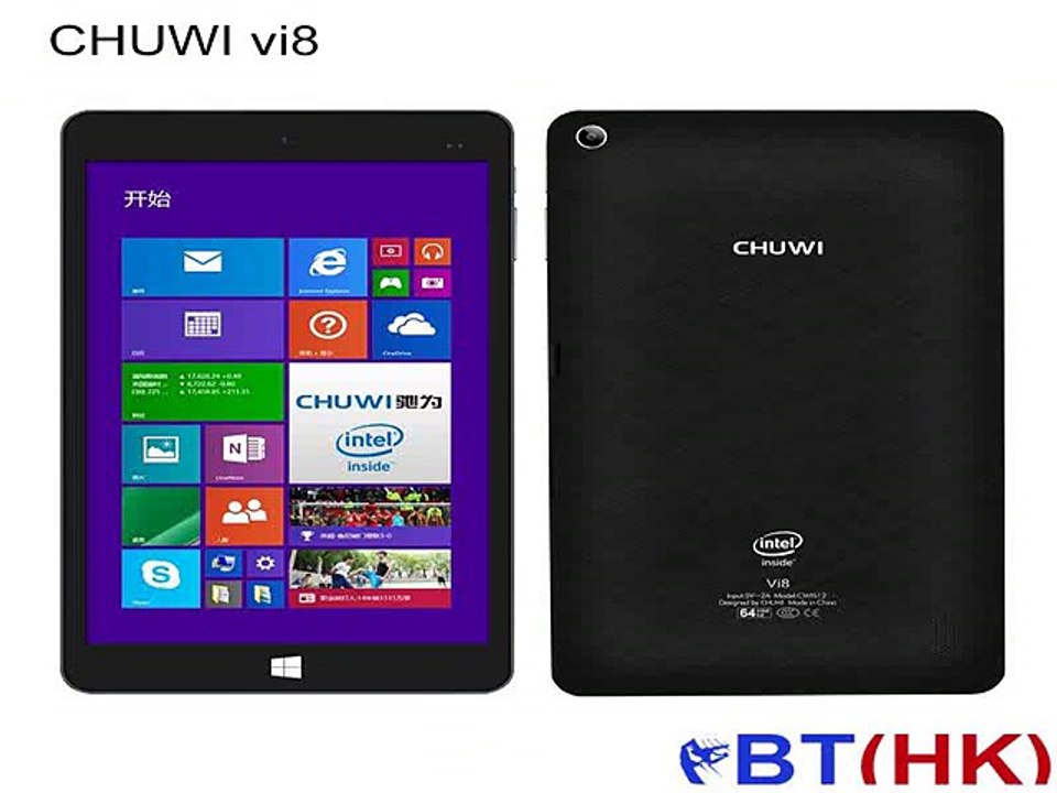CHUWI VI8 2GB 32GB 8 inch IPS Intel Z3735F Dual Boot Windows 8.1& Android 4.4 Bluetooth Dual Cameras Multi Language tablet pc-in Tablet PCs from Computer