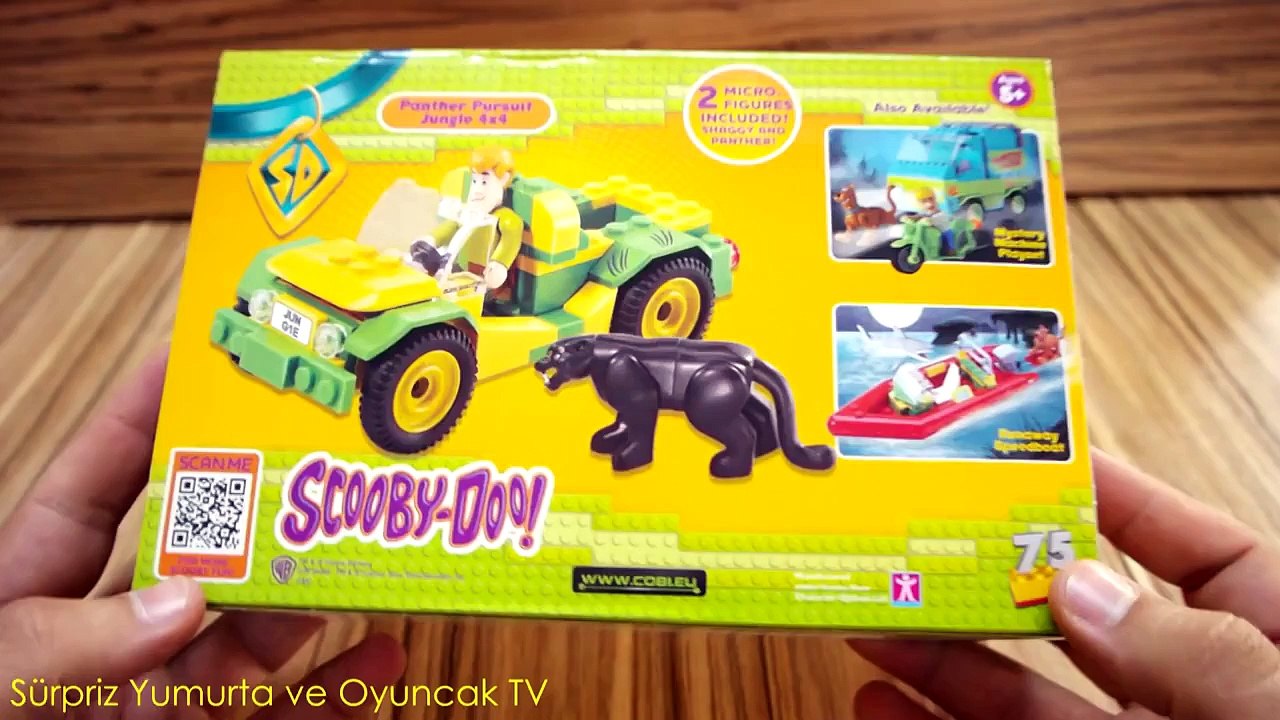 Scooby Doo Lego Oyuncak Blok Seti | Cobi Scooby Doo Türkçe Stop Motion Animasyon izle
