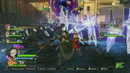 Dragon Quest Heroes, parte 6, Protegiendo el generador por tres frentes