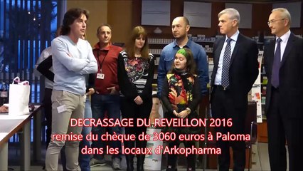 remise cheque Paloma