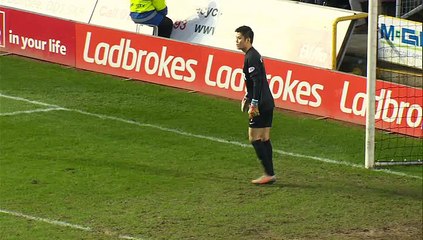 Jamie MakDonalt do skills with ball-Scottish Premiership.
