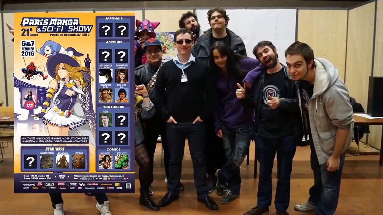 Mickael J et VoxMakers à Paris Manga et Japan Expo Sud 2016