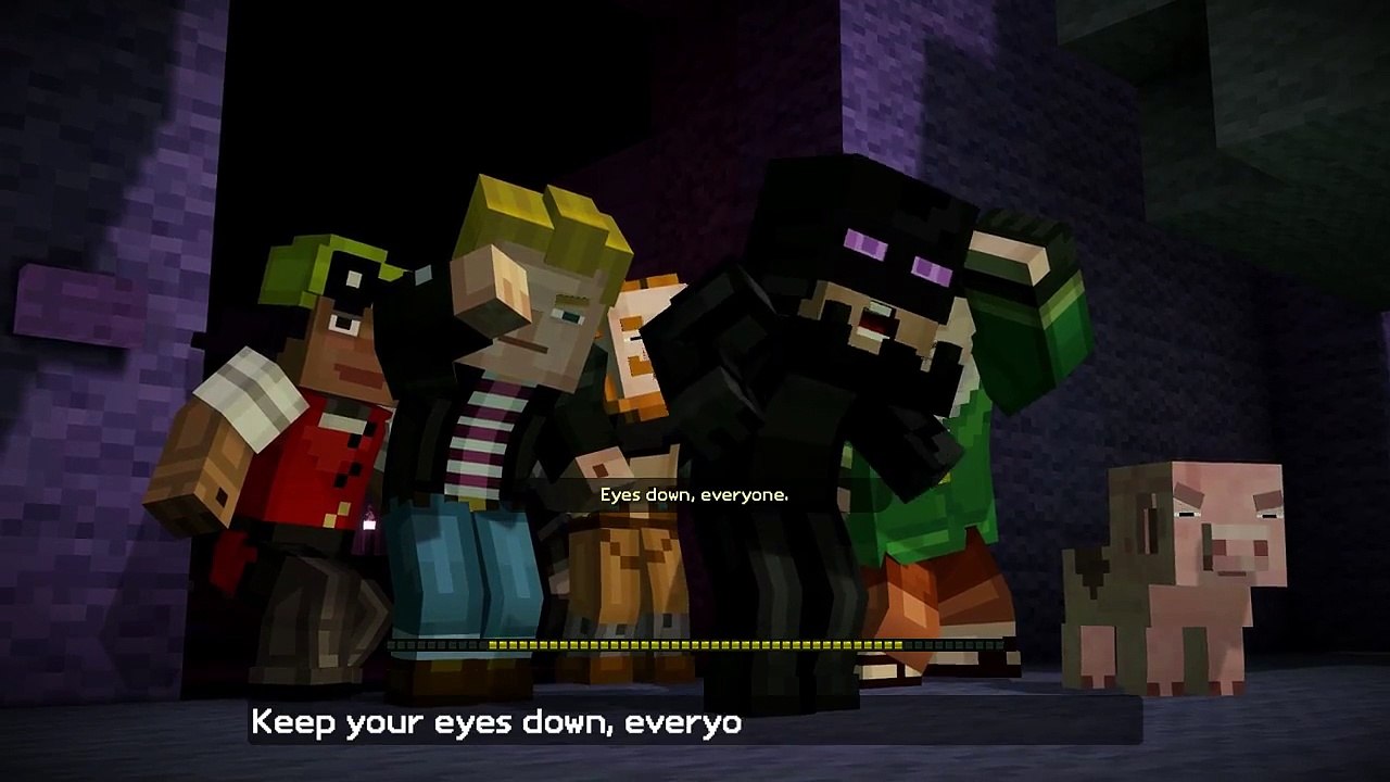 Minecraft: Story Mode E13 \"F-Bomb!\" (Episode 3 Walkthrough 1080p)