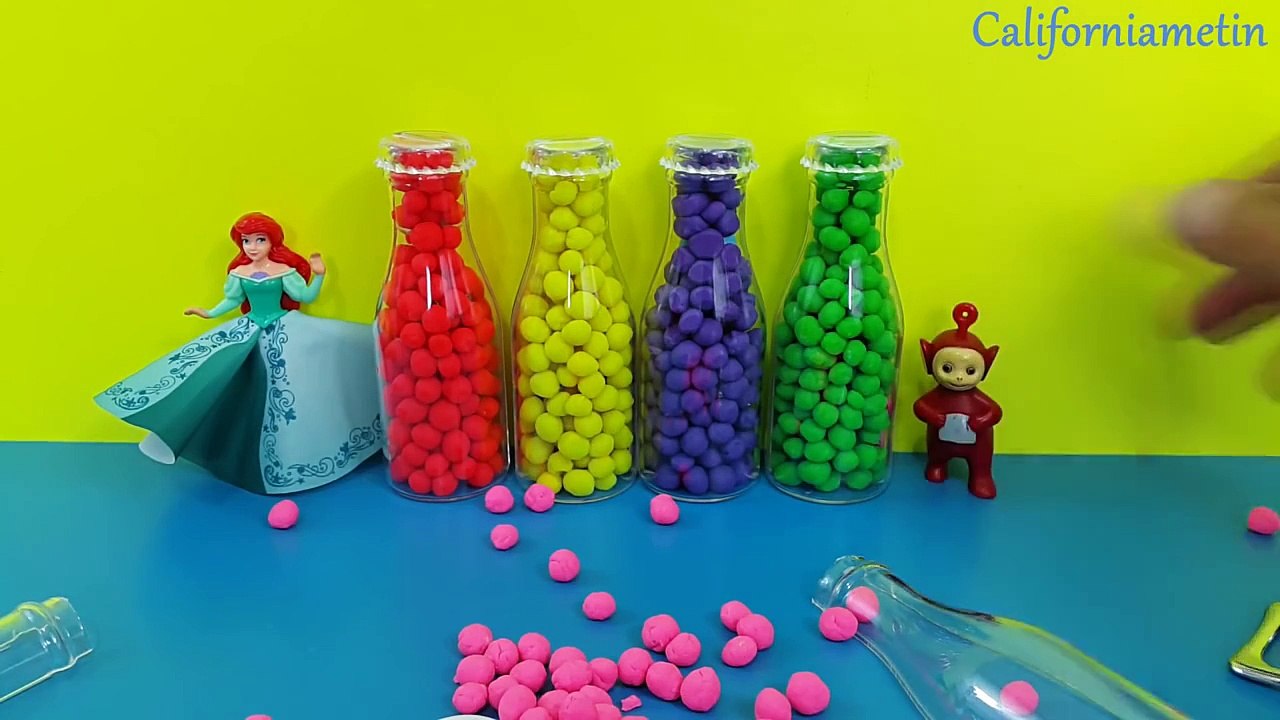 Play Doh Dippin Dots Surprise Teletubbies Monkey D Luffy Princess Ariel The Pink Panther Shopkins