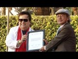 Bappi Da Felicitated By Vinod Khetawat as Their Goodwill Ambassador