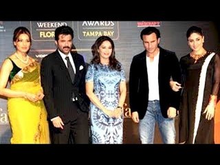15th IIFA Press Conference | Saif | Kareena | Bipasha | Madhuri | Anil