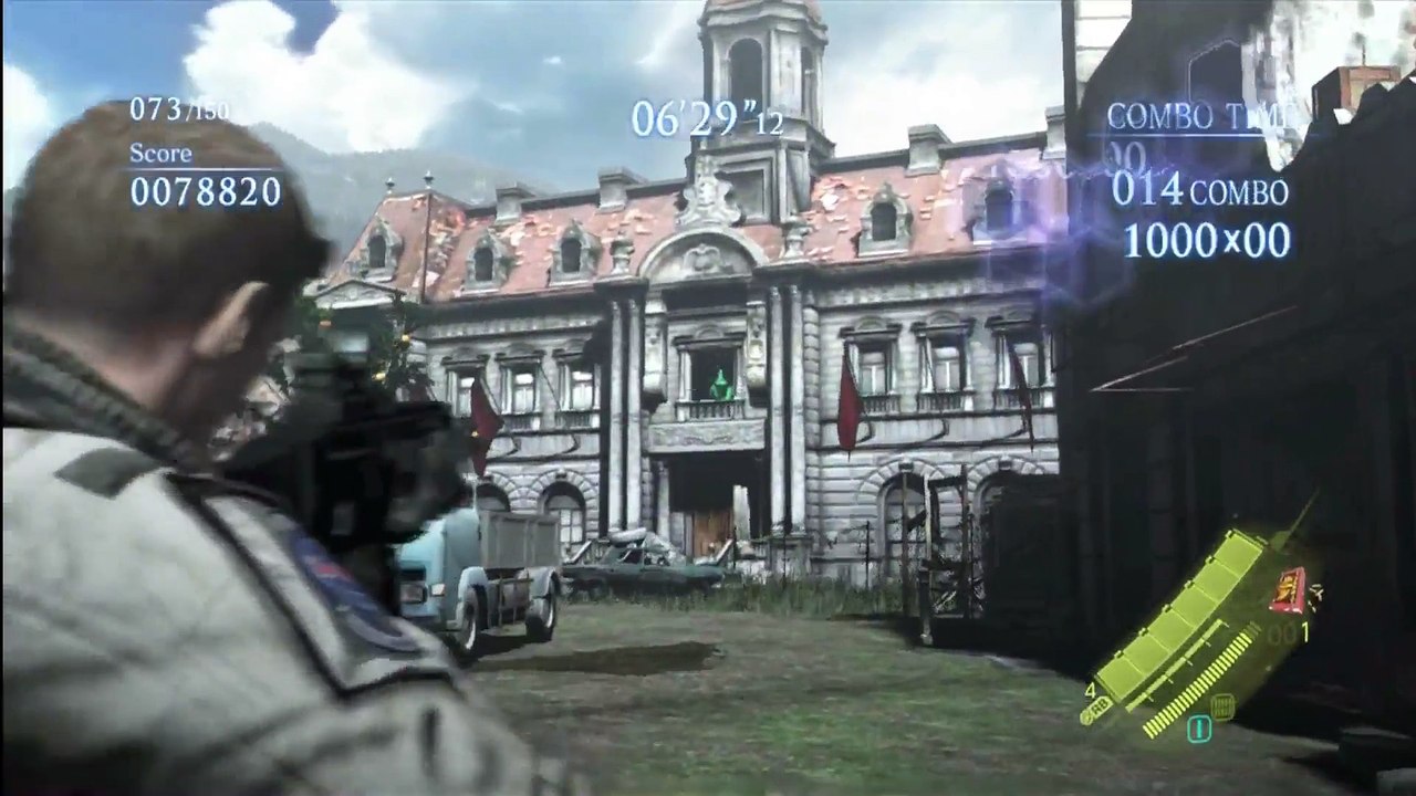 RESIDENT EVIL 6 [HD] - THE MERCENARIES - PIERS DUO - REQUIEM FOR WAR (S RANK!)