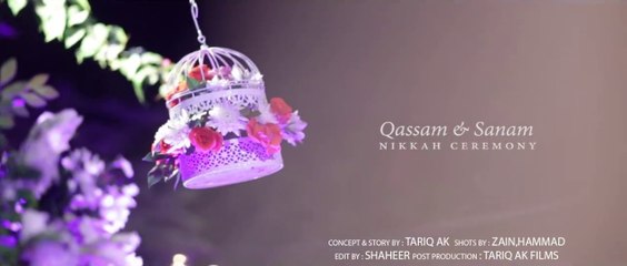 Sanam Jung Nikah with Qassam Jafri Video