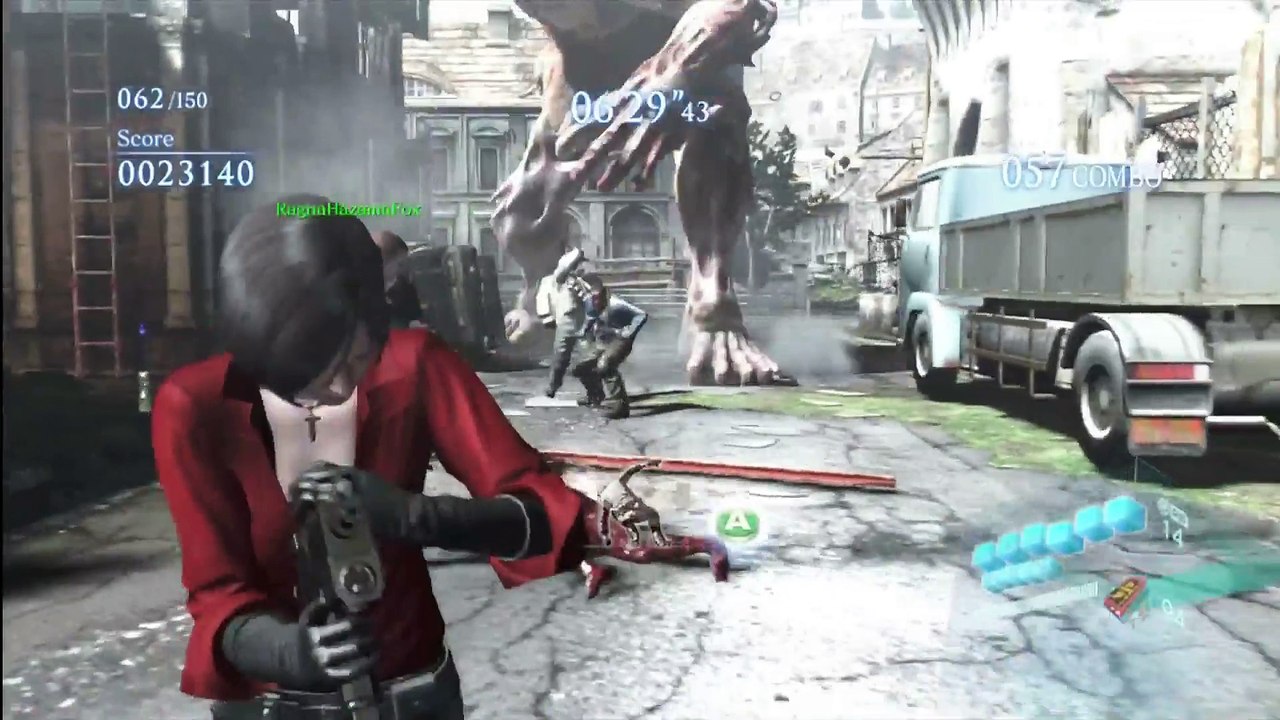RESIDENT EVIL 6 [HD] - THE MERCENARIES -  ADA DUO - REQUIEM FOR WAR (S RANK!)