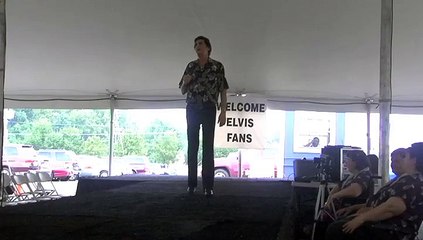 Gary Abbott sings 'You Don't Know Me' Elvis Week 2010