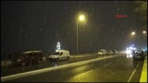 İstanbul'da Kar Yağışı Gece Saatlerinde Etkisini Arttırdı