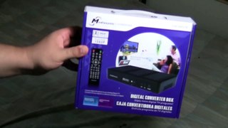 Unboxing of Mediasonic Homeworx HW180STB 3 / 4 Channel HDTV Digital Converter Box with Recording and Media Player (New Version)