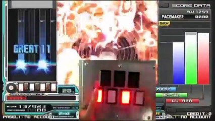 beatmania IIDX 19 Lincle 段位認定 SP六段（指二本PLAY）