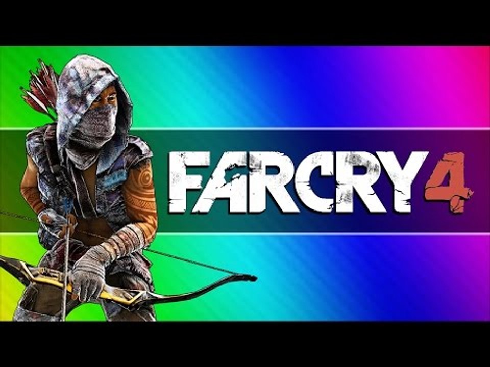 Far Cry 4 Funny Moments #3 - Gyrocopter Grappling, Headless Glitch, Repair Tool Fun!