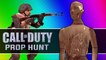 Call of Duty 4: Prop Hunt Funny Moments - Thanks, Christmas Props, Grenade Test, Best Glitch Ever!