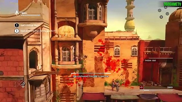 Assassin's Creed Chronicles: India - No Kills / Not Seen - Plus Hard Mode Walkthrough - Sequence 2 (1024p FULL HD)