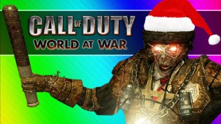 Christmas Zombies! (Call of Duty WaW Zombies Custom Maps, Mods, & Funny Moments)