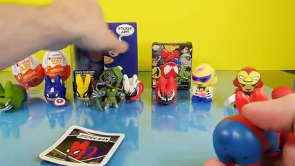 Kinder Joy Surprise Eggs Captain America Do It Yourself Toy Marvel Superhero Blind Box Toys