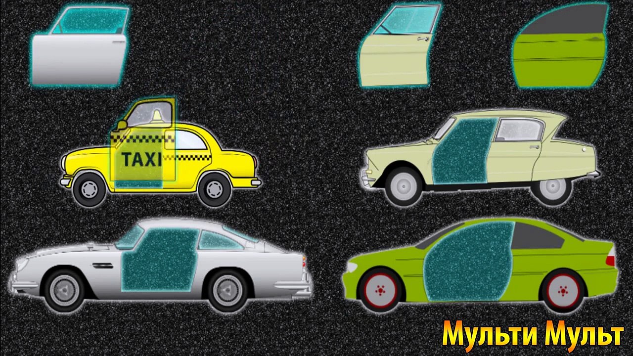 Street Vehicles - Cars and Trucks - Cars and Trucks for kids - transport for kids
