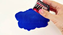 Learn Shapes with Play Doh! SQUARE CIRCLE TRIANGLE RECTANGLE Playdough!