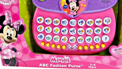 Minnie Mouse Alphabet Fashion Purse --- ABC Games --- Learn to Count
