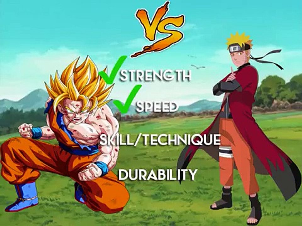 Goku vs. Naruto Who will Win Breaking it down!