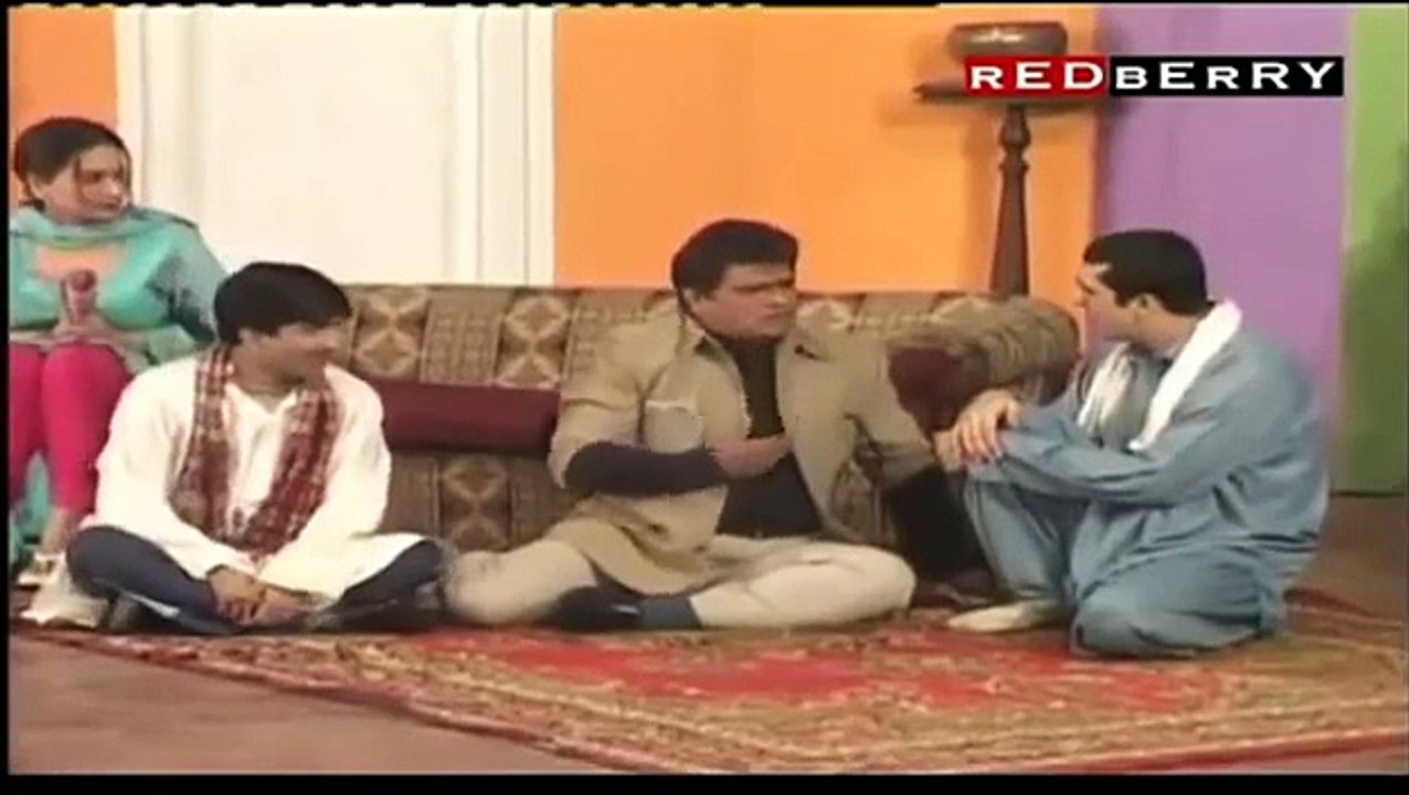 New Pakistani Stage Drama 2015: Zafri Khan , Nasir Chinyoti , Amanat Chan And Sajjan Abbas Performance On Stage