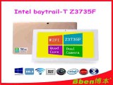 Free shipping ! New super thin silver/golden windows tablet pc quad core dual camera intel baytrail Z3735F capacitive tablet-in Tablet PCs from Computer