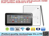 10 inch Octa  Core Android 4.4 OS  A83T Q102A tablet with  Dual Camera Bluetooth WIFI  HDMI and  2 micro USB slot-in Tablet PCs from Computer