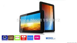 2014 New Hot Sale 10 inch Tablet PC Quad Core ATM7029 1G 8G/16G 1.2GHz Android 4.2 Dual Camera With Bluetooth HDMI WiFi-in Tablet PCs from Computer