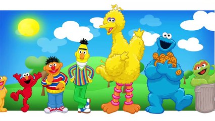 Sesame Street Finger Family Nursery Rhymes for Children and Kids