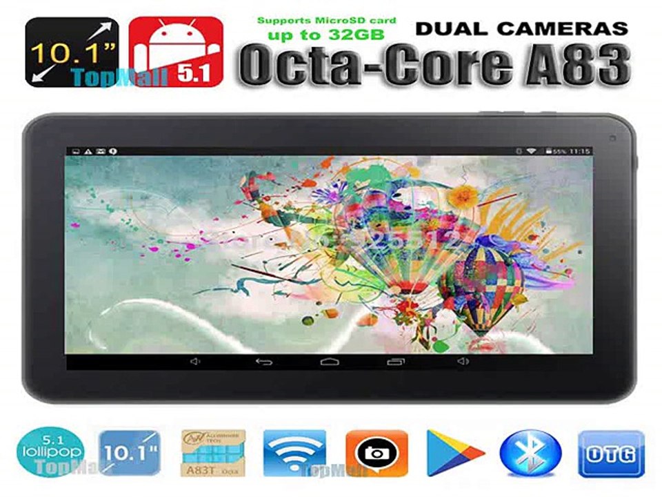 Cheapest 10 inch A83T Octa Core Tablet PC 2GB RAM 32GB ROM Android 5.1 OS Tablet PC with HDMI Bluetooth Dual Cameras OTG-in Tablet PCs from Computer