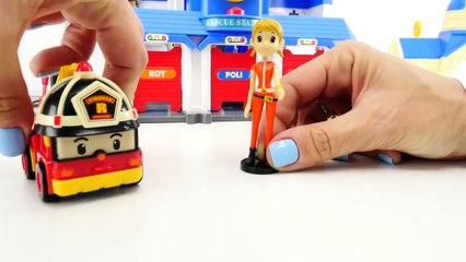 Çizgi Film Robocar Poli Kurtarma istasyonu