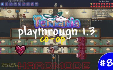 Lets Play Terraria 1.3 Co op Survival episode 8 - Class Playthrough