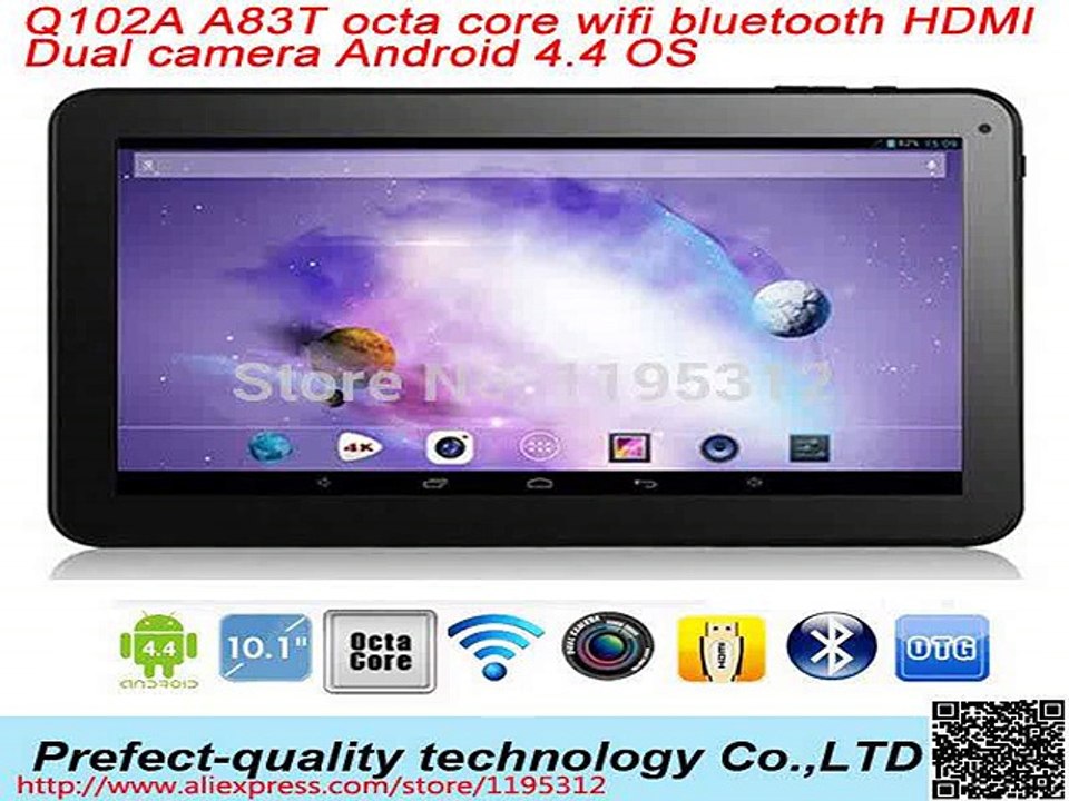 free shipping NEW 10.1 Octa Core 2.0 GHz tablet pcs, android Allwinner A83T OctaCore tablet with Bluetooth & Dual Camera +gifts-in Tablet PCs from Computer