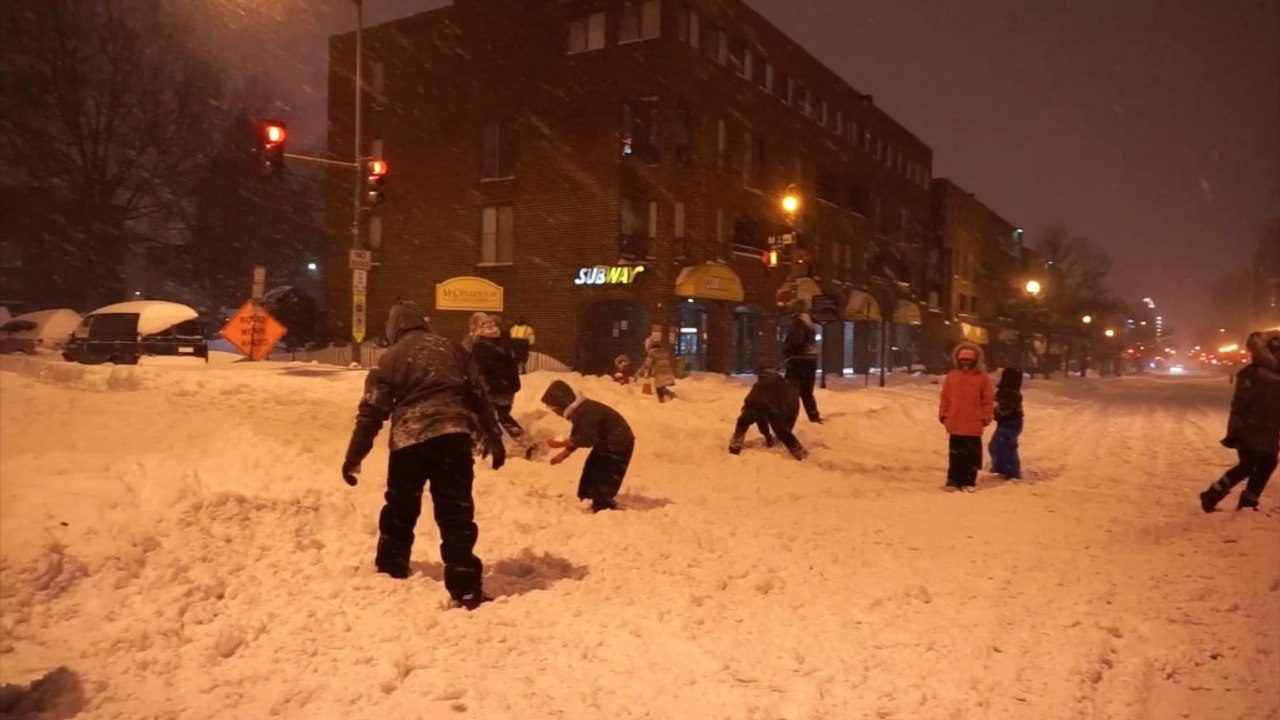 More snow means more snowball fights
